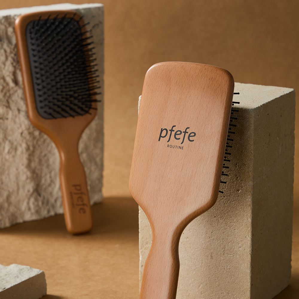 PFEFE Nylon Paddle Hair Brush
