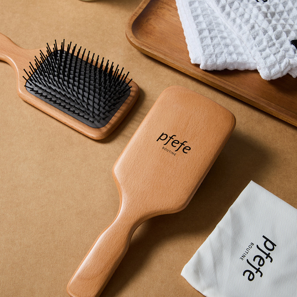 PFEFE Nylon Paddle Hair Brush