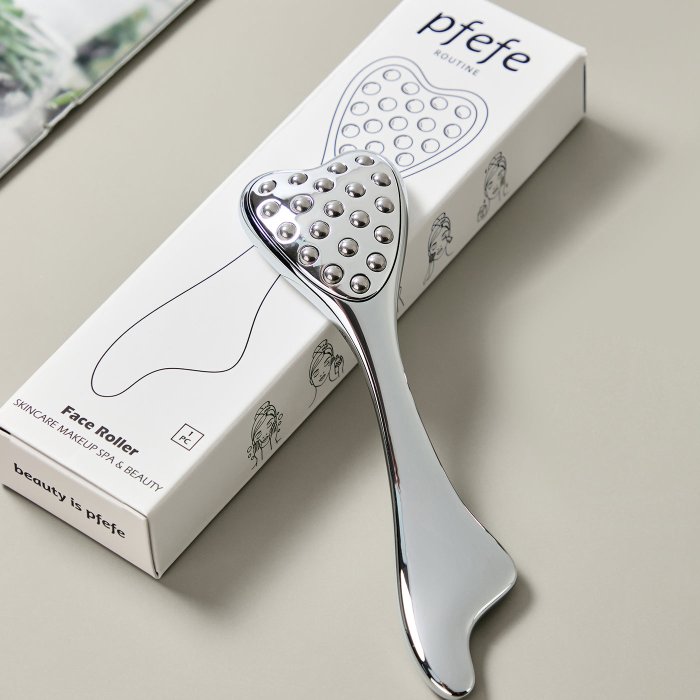 PFEFE Facial Roller & GuaSha Massager