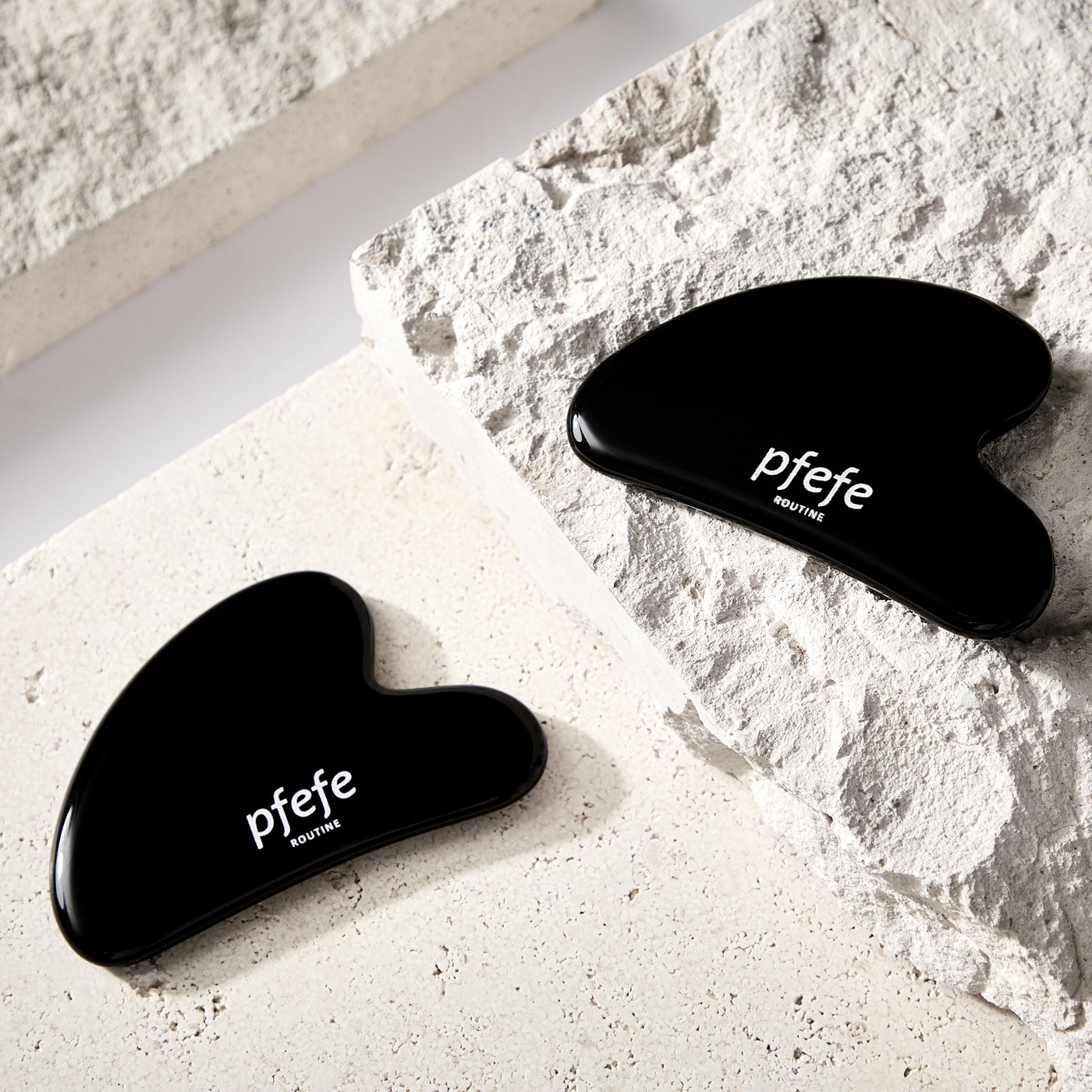 PFEFE Black Quartz Gua Sha